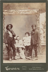 Portrait of Four Children, c. 1890 by Henry Cowan