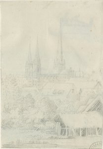 Lichfield Cathedral - South West View