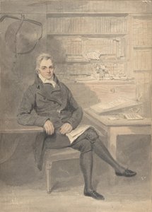 Portrait of a Man, Seated in Front of a Writing Desk