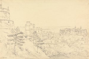 Windsor Castle from the Glacis of the Round Tower
