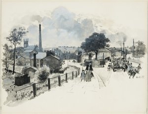 Blackley, A Ragged School Trip to Boggart Hole Clough by Henry Edward Tidmarsh