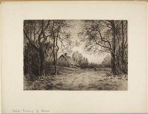 Winter Evening by Henry Farrer