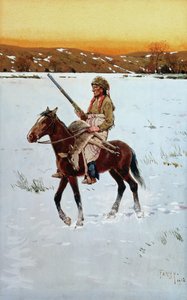 Indian Returning from the Hunt