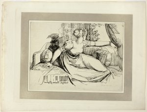 A Woman Sitting by the Window (