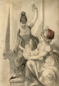 Mother and Her Family in the Country