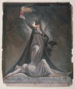 Study for Inquisition, Illustration to Columbiad by Johann Heinrich Füssli