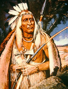 Iroquois Chief by Henry H. Cross