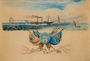 The SS Forfarshire by Henry Harwood