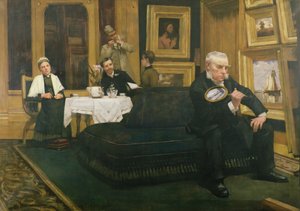 The Connoisseur by Henry Herbert La Thangue