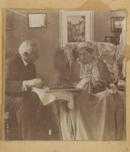Hardinge Hay Cameron and Lady Dalrymple Playing Chess