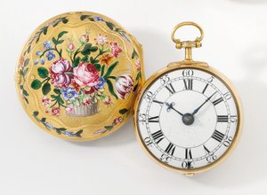 Pair Case Openface Verge Watch by Henry Hindley