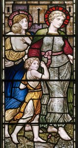 The Barcote Chapel, Charity by Henry Holiday
