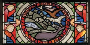 Let The Waters Bring Forth, Benedicite Window (detail)