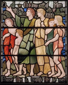 O All Ye Children Of Men, Benedicite Window (detail)