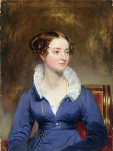 Young Woman in a Blue Dress, c.1825