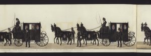 Part of the Panoramic View of the Entire Funeral Procession of Arthur, Duke of Wellington by Henry Jr and Sala Alken
