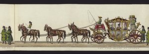 Part of the Panoramic View of the Entire Funeral Procession of Arthur, Duke of Wellington by Henry Jr and Sala Alken