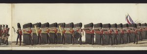 Part of the Panoramic View of the Entire Funeral Procession of Arthur, Duke of Wellington by Henry Jr and Sala Alken