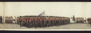 Part of the Panoramic View of the Entire Funeral Procession of Arthur, Duke of Wellington by Henry Jr and Sala Alken