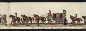 Part of the Panoramic View of the Entire Funeral Procession of Arthur, Duke of Wellington by Henry Jr and Sala George Augustus Alken