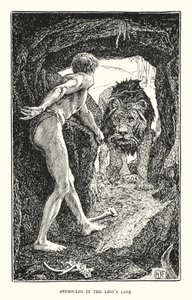 Androcles in the lion