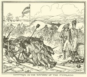 Bonaparte in the Battery of the Fearless by Henry Justice Ford