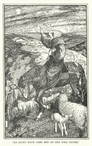 He might have been met on the wild downs by Henry Justice Ford