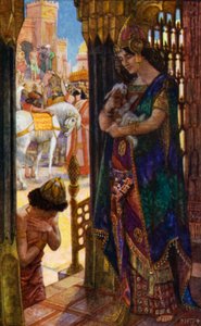 The King and Queen rejoice when their pets return by Henry Justice Ford