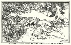 The Princess Pulja and the murdered lamb by Henry Justice Ford