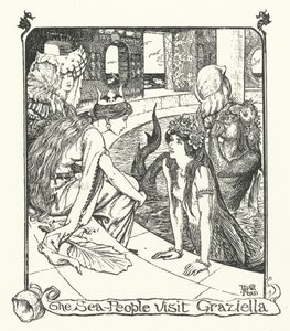 The Sea-People Visit Graziella by Henry Justice Ford
