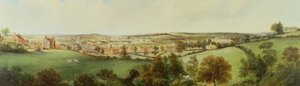 Panoramic View of Stoke on Trent by Henry Lark Pratt