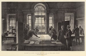 Strategy on Paper, playing the War Game at the Horse Guards by Henry Marriott Paget