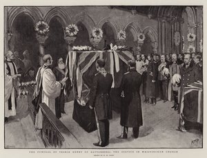 The Funeral of Prince Henry of Battenberg, the Service in Whippingham Church