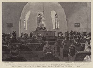 To the Holy Land with the Kaiser, Sunday Morning in the Templars