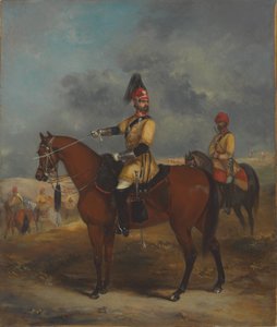 An Officer of the 1st Bengal Irregular Cavalry by Henry Martens