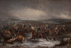 Charging French Cavalry At Waterloo