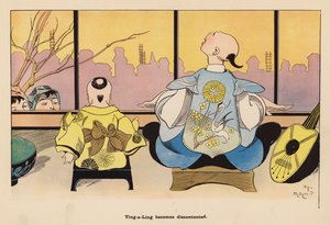 Illustration for The Adventures of a Japanese Doll by Henry Mayer