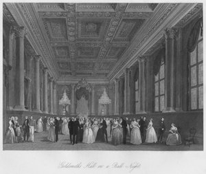 Goldsmiths Hall on a Ball Night