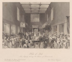 Her Majesty Opening the Session of Parliament