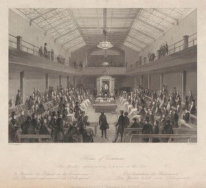 House of Commons: The Speaker Reprimanding a Person at the Bar