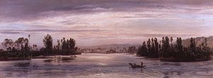 On the Seine Near Les Andelys by Henry Moore
