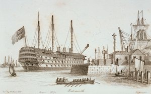 Sketches of Shipping in Portsmouth Harbour by Henry Moses