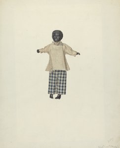 China Headed Black Doll