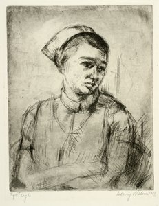 Portrait of a Nurse by Henry Nielsen