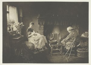 Dawn and Sunset by Henry Peach Robinson