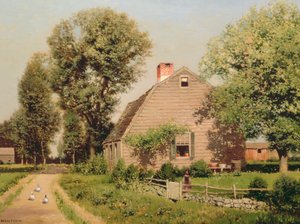 Old Homestead on the Turnpike, c.1889