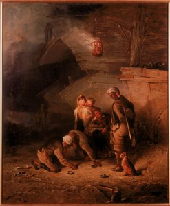 Pitmen Playing Quoits