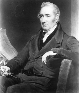 George Stephenson, Engraved by Charles Turner, 1838