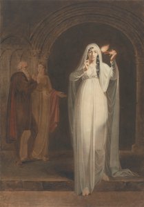 The Sleepwalking Scene in Macbeth by Henry Pierce Bone