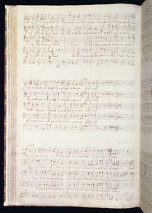 Man that is Born of Woman, Page from a Volume of English Anthems Composed and Written by Henry Purcell